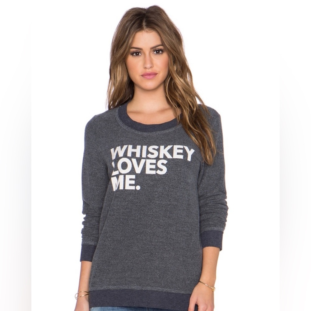Chaser Crewneck Sweater - Whiskey Loves Me